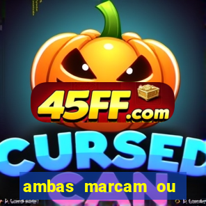 ambas marcam ou mais de 2.5